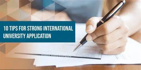 University Application Tips for International Students